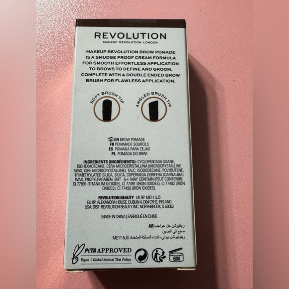 Makeup Revolution Brow Pomade, Blonde, New - Picture 3 of 4